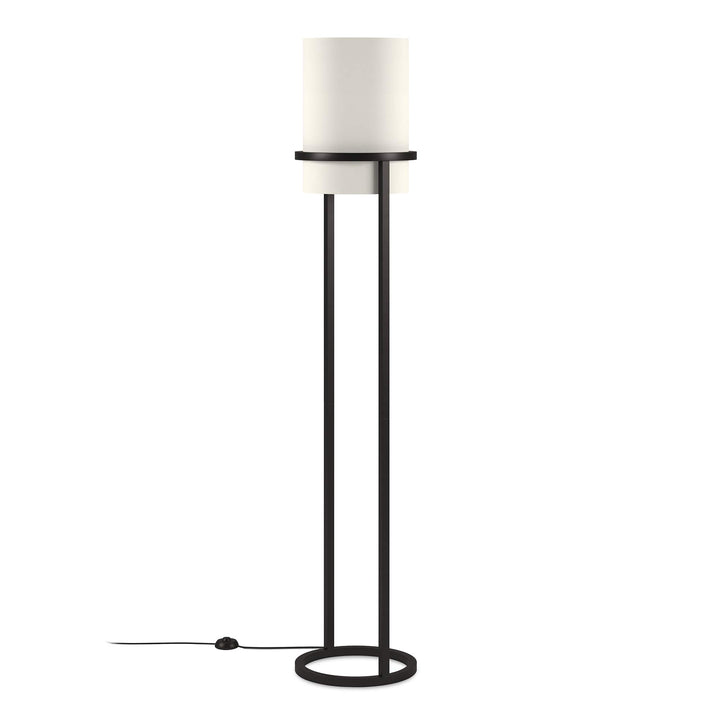 Blackened Bronze Floor Lamp Black - Diamond Home USA
