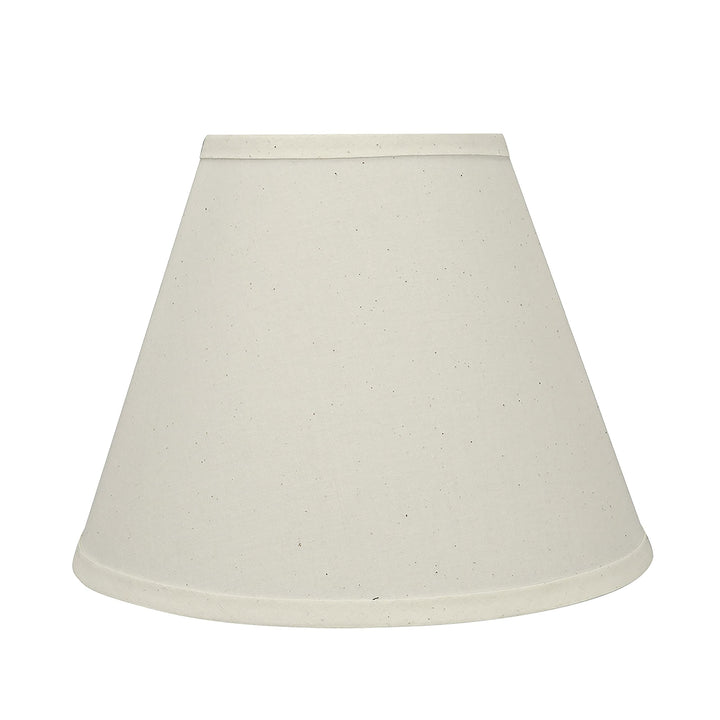 Aspen Creative 58876 Transitional Empire Shape Uno Construction Lamp Shade Cream - Diamond Home USA