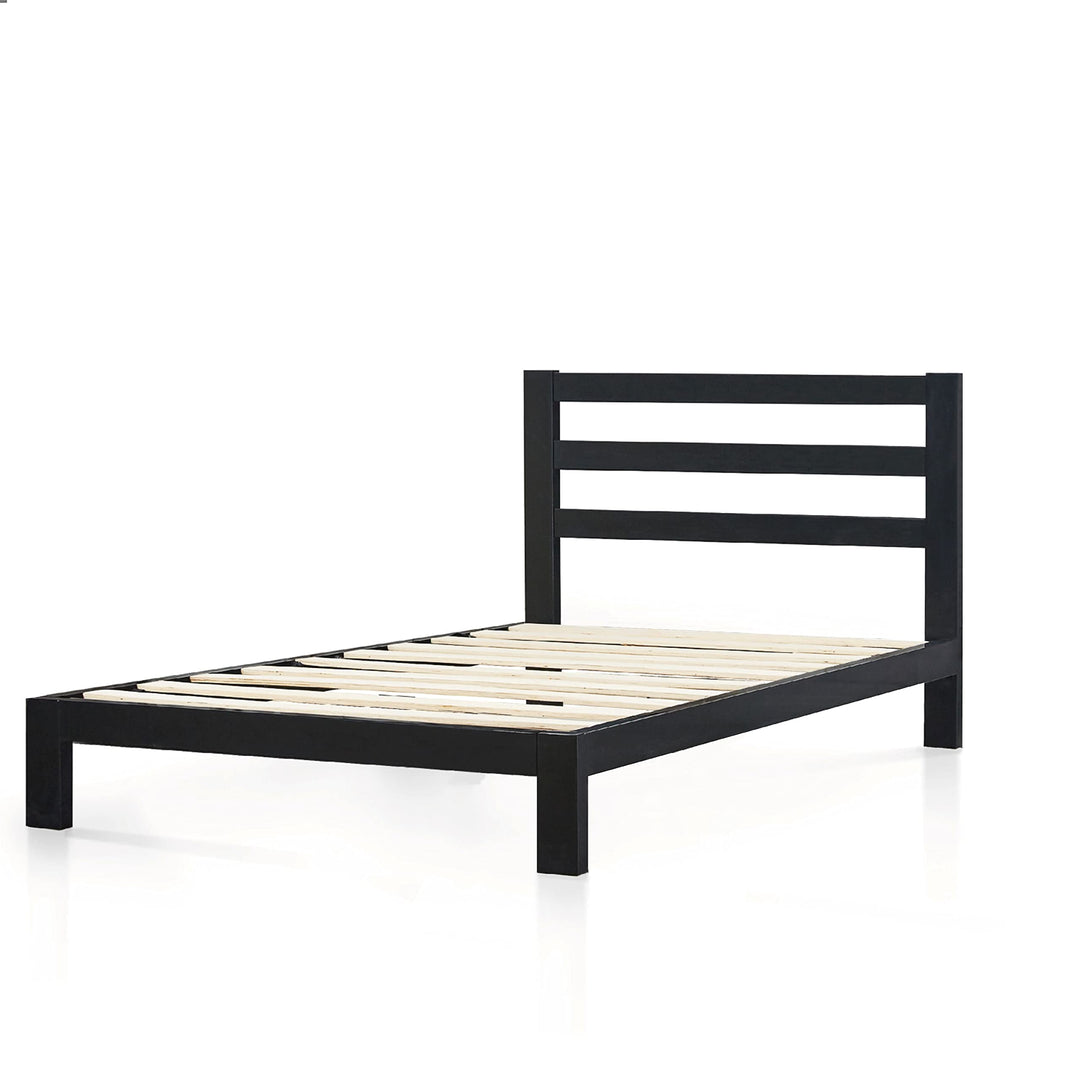 ZINUS Arnav Metal Platform Bed Frame with Headboard Wood Slat Support No Box