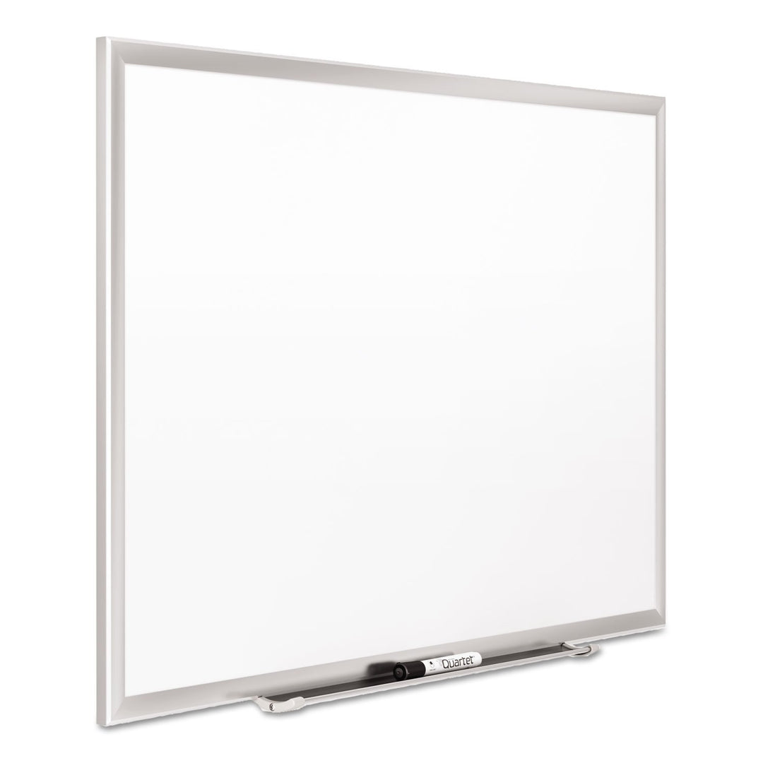 Quartet Magnetic Porcelain Whiteboard 2' x 3' White Board Premium Duramax Silver - Diamond Home USA