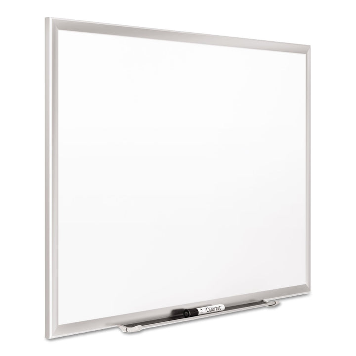 Quartet Magnetic Porcelain Whiteboard 2' x 3' White Board Premium Duramax Silver - Diamond Home USA
