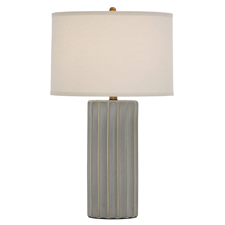 Ceramic Table Lamp Grey Contemporary - Diamond Home USA