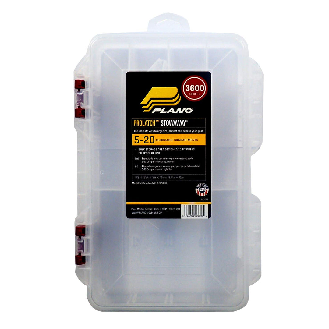 Plano® 2-3650-01utility Stowaway Box 6-18 Adjustable Compartments - Diamond Home USA