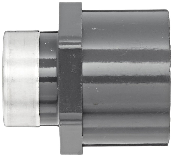 Spears 835-SR Series PVC Pipe Fitting Adapter Schedule 80 Gray 1" Socket x - Diamond Home USA