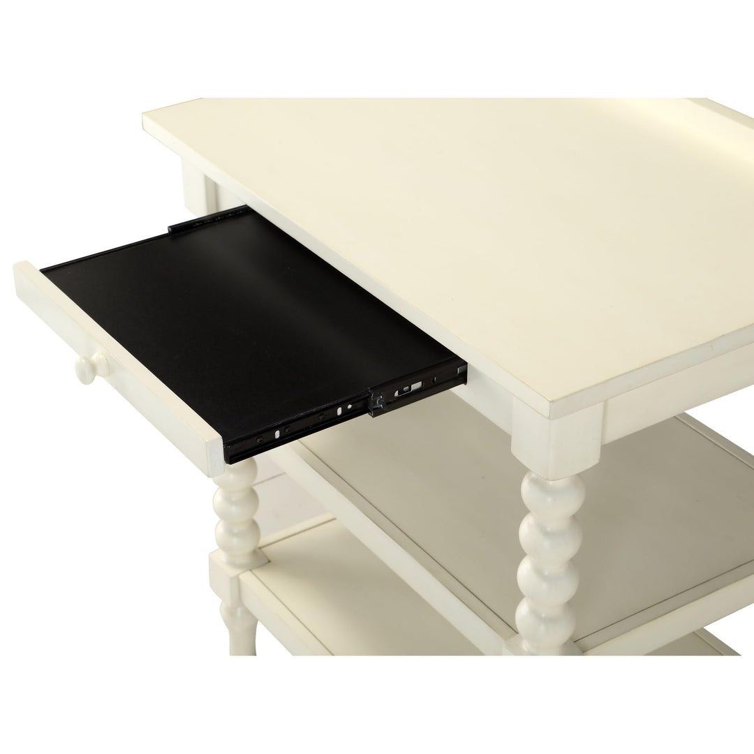 Greyson Living Addison Retro Nightstand by Antique White Antique No Drawers - Diamond Home USA