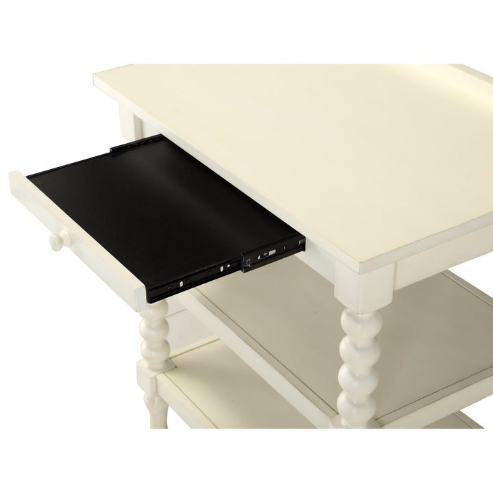 Greyson Living Addison Retro Nightstand by Antique White Antique No Drawers - Diamond Home USA