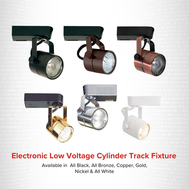 Elco Lighting Electronic Low Voltage Cylinder Fixture - 12V MR16 (50W) Lamp - Diamond Home USA