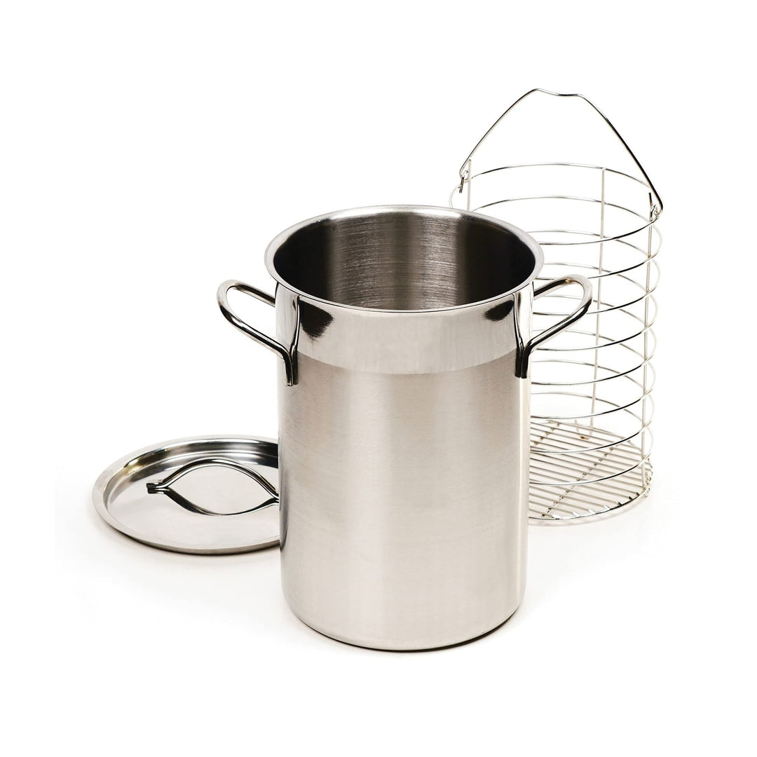 Asparagus Steamer 9x5.5 Silver Stainless Steel