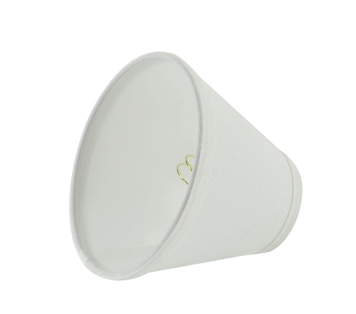 Aspen Creative 32103-5 Small Hardback Empire Shape Chandelier Clip-On Lamp Shade - Diamond Home USA