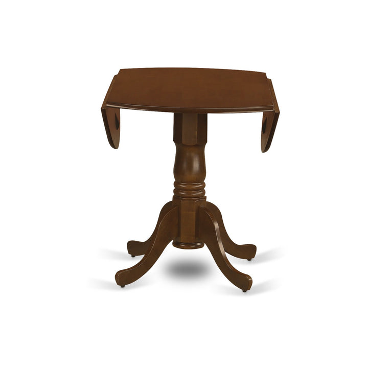 East West Furniture DLT-ESP-T Dublin Modern Kitchen Table - a Round Dining Table DLT-ESP-TP - Diamond Home USA