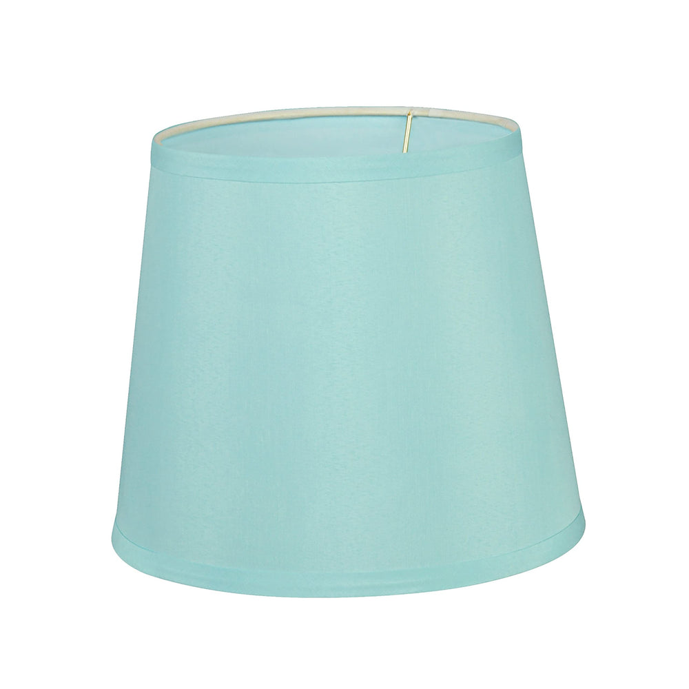 Hardback Empire Shape Uno Lamp Shade Light Blue Transitional - Diamond Home USA