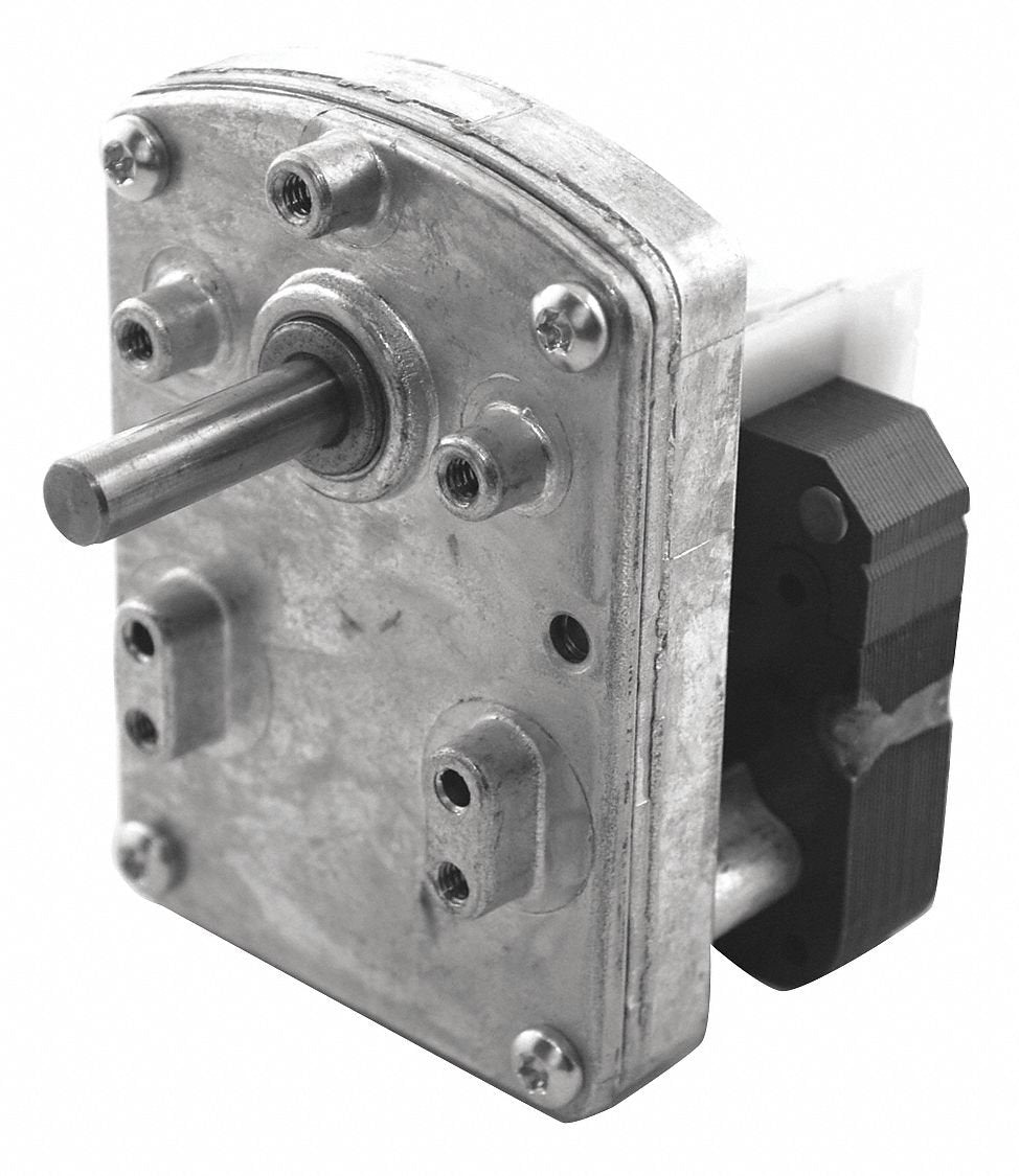 Dayton 52JE17 AC Gear Motor Nameplate 4 RPM 0.32 Amp 115V