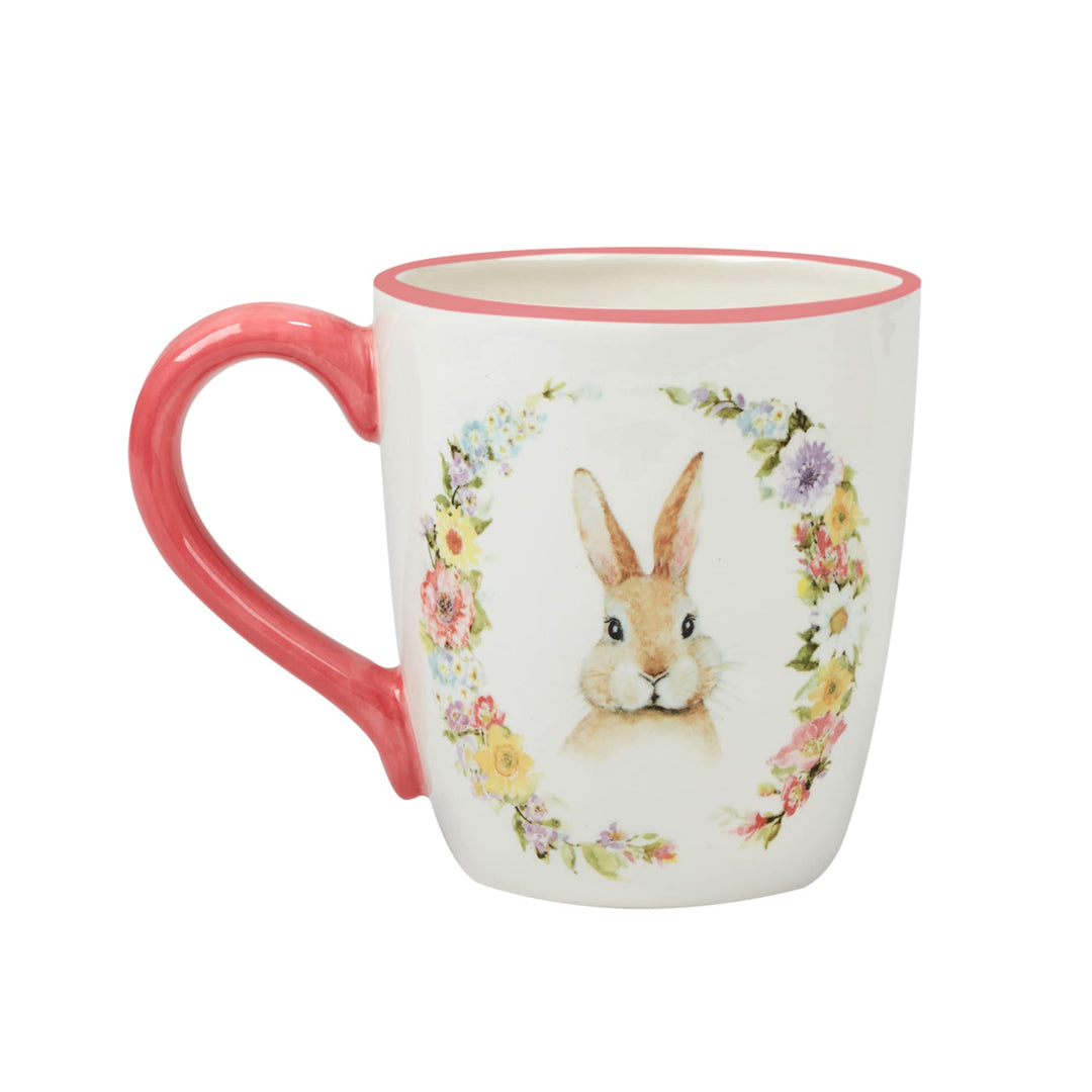 Certified International Easter Garden 20 oz. Mugs Set of 4 Assorted Designs 4 - Diamond Home USA