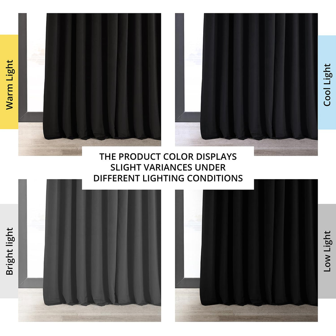 HPD Half Price Drapes Signature Velvet Thermal Blackout Curtains for Living Room - Diamond Home USA