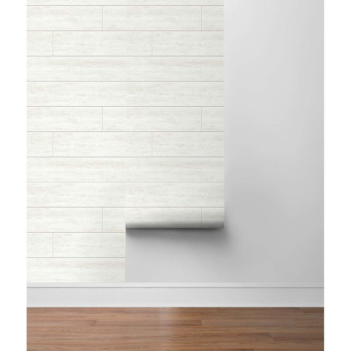 Farmhouse Shiplap Christmas Peel and Stick Wallpaper 20.5 in. W X 18 Ft. L - Diamond Home USA
