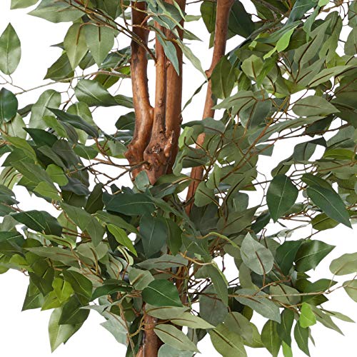 Nearly Natural 7.5ft. Super Deluxe Ficus Tree - Diamond Home USA