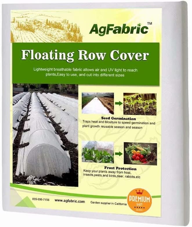Agfabric Covers Freeze Protection 10'x100' 0.55oz Frost Blankets for