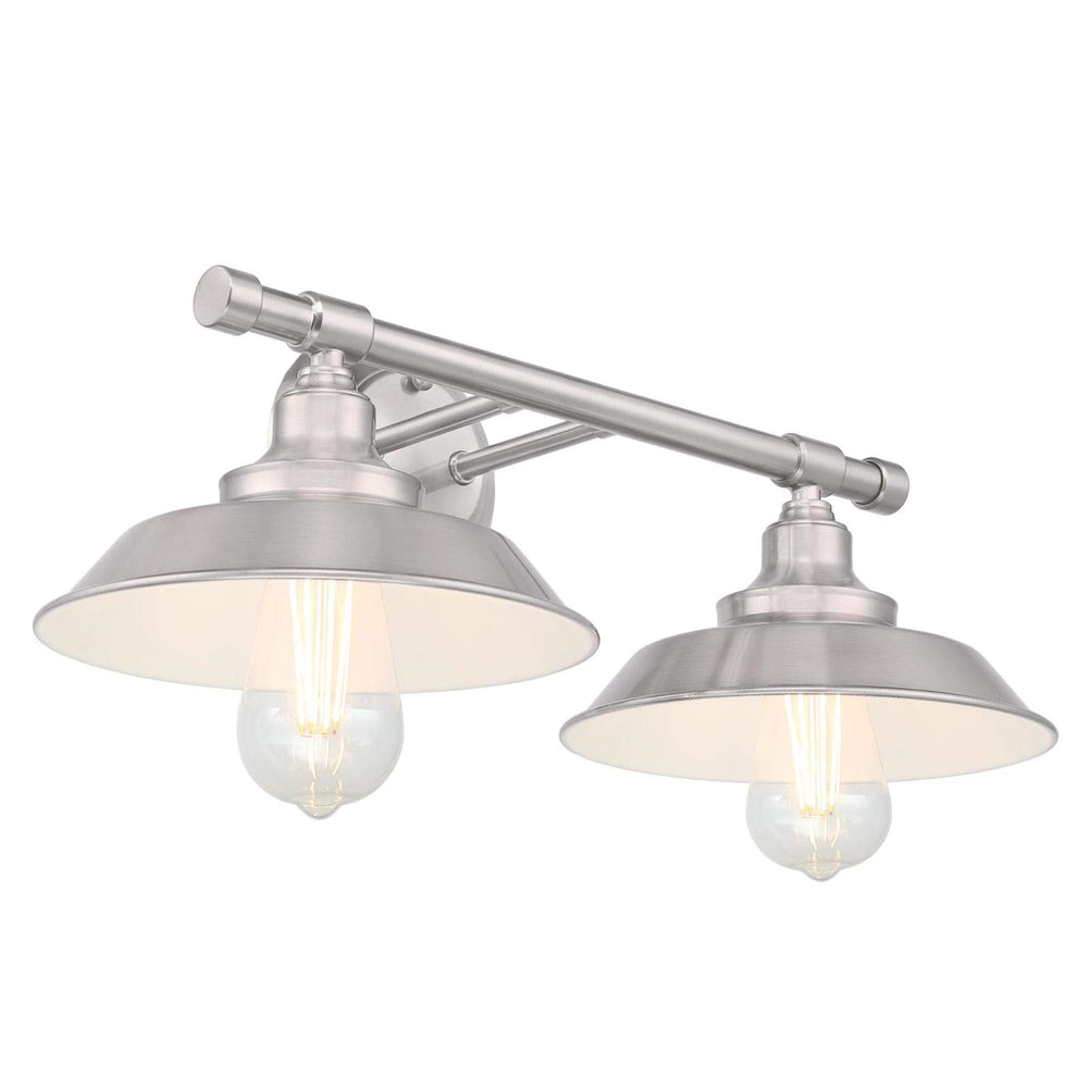 Westinghouse 6110300 Iron Hill Vintage Two-Light Indoor Wall Light Sconce - Diamond Home USA