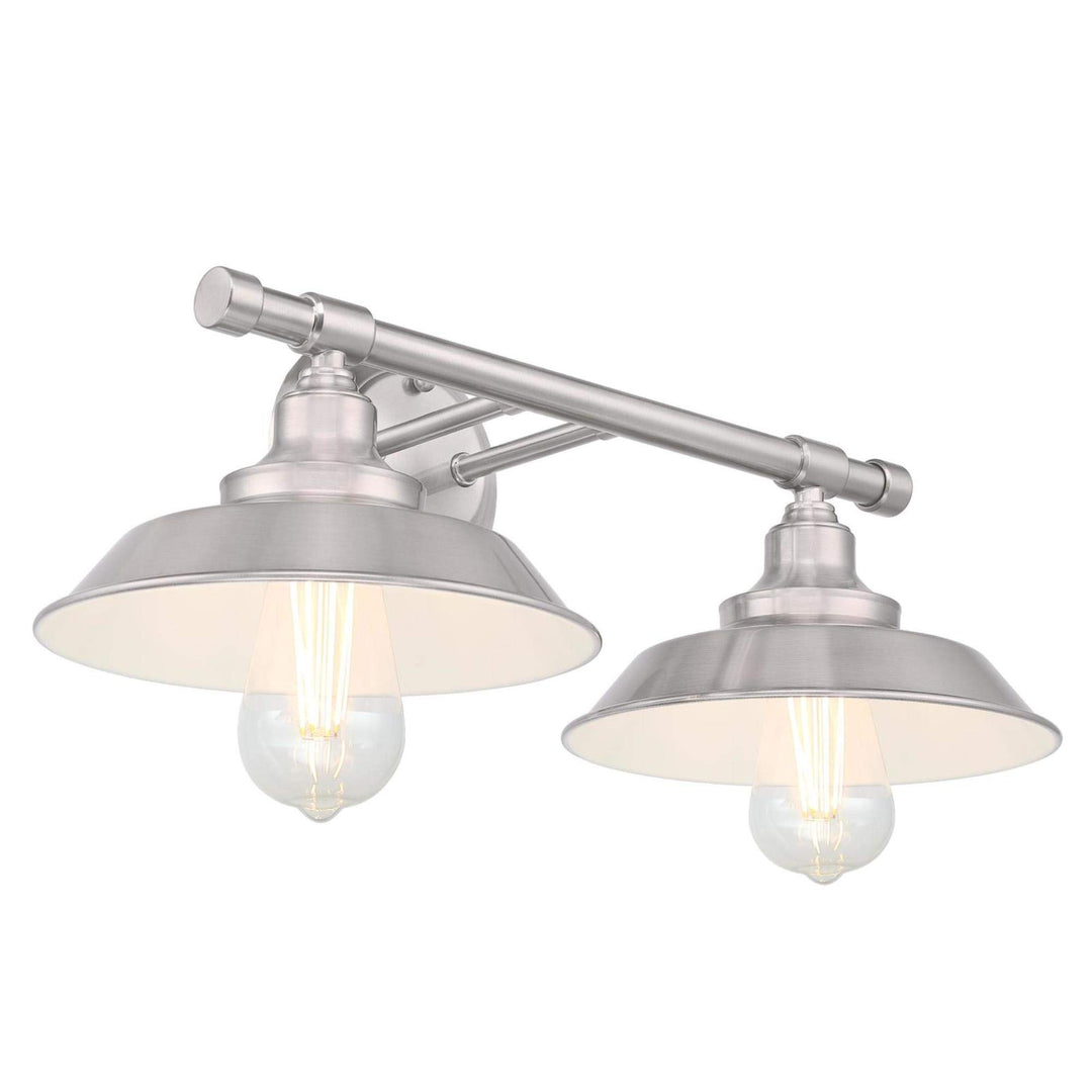 Westinghouse 6110300 Iron Hill Vintage Two-Light Indoor Wall Light Sconce - Diamond Home USA