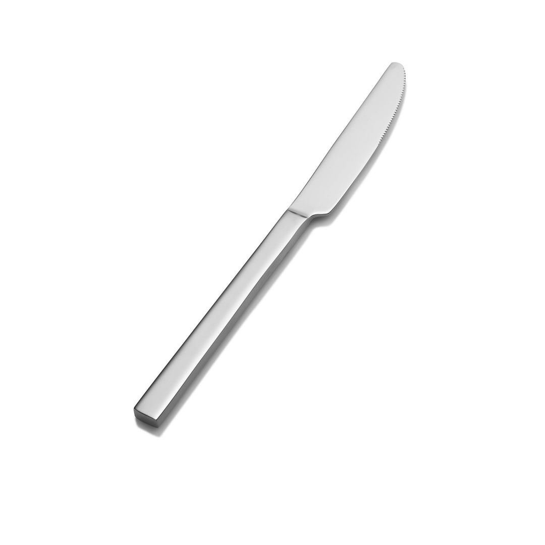 Bon Chef S3811 Stainless Steel 18/8 Milan Solid Handle Regular Dinner Knife