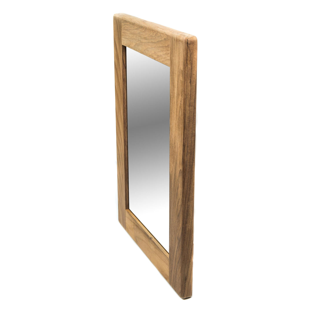 Whitecap 62544 Teak Rectangular Mirror - 11" W x 15" H - Diamond Home USA