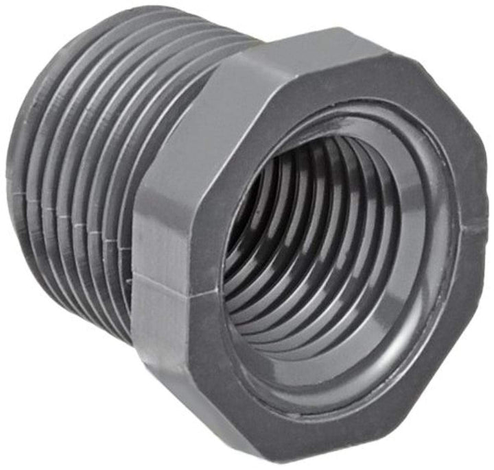 Spears 839 Series PVC Pipe Fitting Bushing Schedule 80 3" NPT Male x 2" NPT