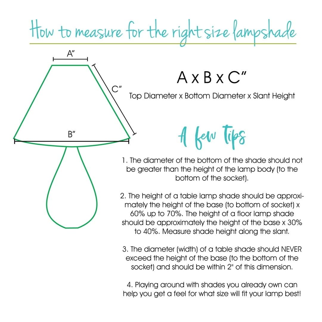 Martinshade Limited Cloth & ire Slant Retro Rectangle Softback Lampshade with - Diamond Home USA