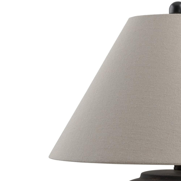 Farmhouse Table Lamp Beige Black Modern Contemporary - Diamond Home USA