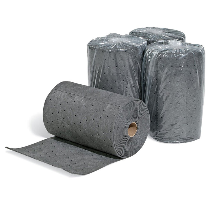 New Pig Absorbent Mat Roll 1-Gal Absorbency Per Roll Absorbs Oils & Water