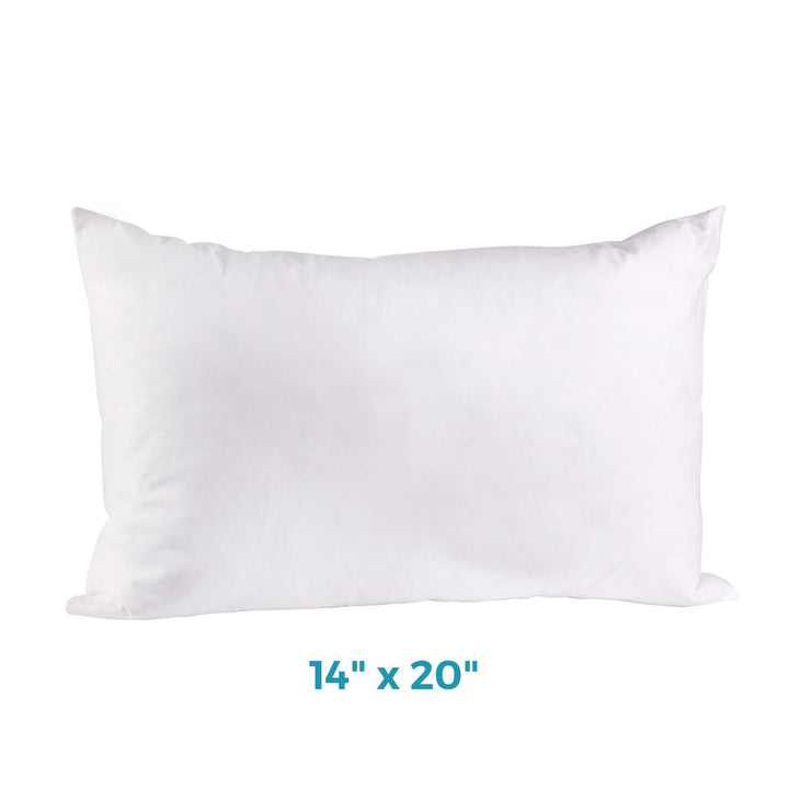 Westex Goose Feather Throw Pillow Insert 14" x 20" - Diamond Home USA