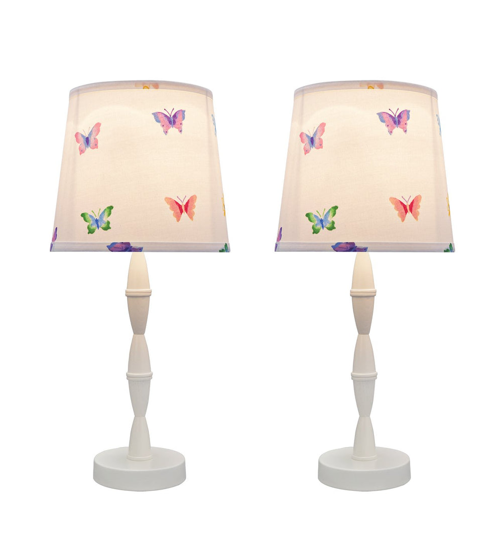 Aspen Creative 40135-02 Table Butterfly Pattern Lamp Shade - Diamond Home USA