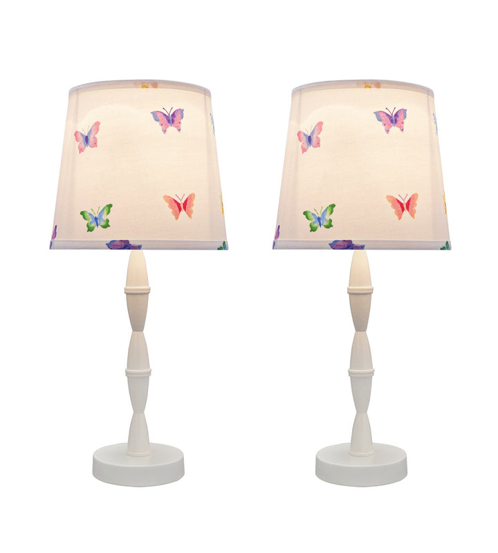 Aspen Creative 40135-02 Table Butterfly Pattern Lamp Shade - Diamond Home USA