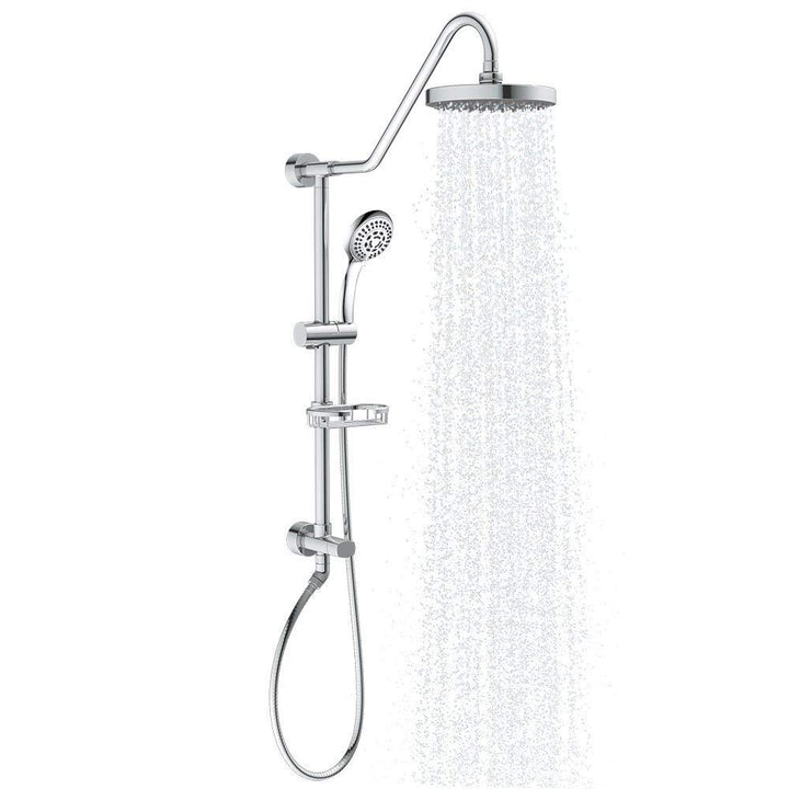PULSE ShowerSpas 1011-CH-1.8GPM Kauai III Shower System with 8" Rain - Diamond Home USA