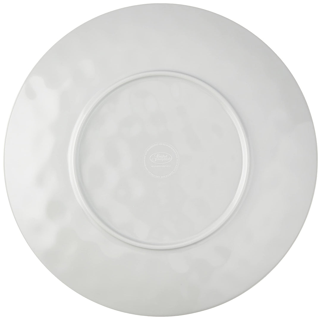 Certified International Radiance Cream Melamine 10.5" Dinner Plate Large - Diamond Home USA