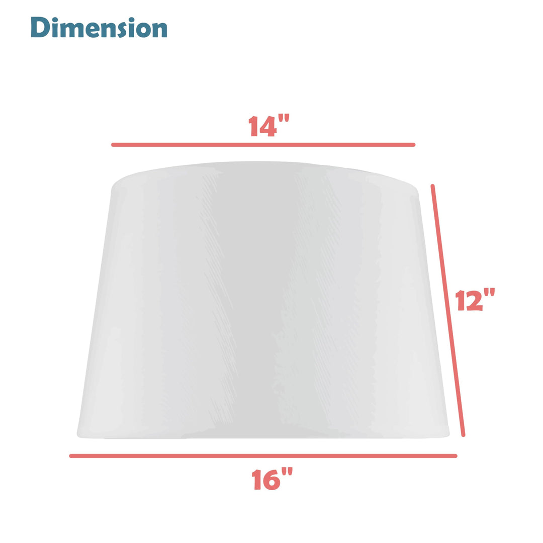 Aspen Creative 32054 Transitional Hardback Empire Shape Spider Construction Lamp - Diamond Home USA