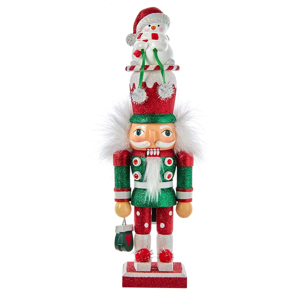 Kurt S. Adler Hollywood Snowman Hat Nutcracker