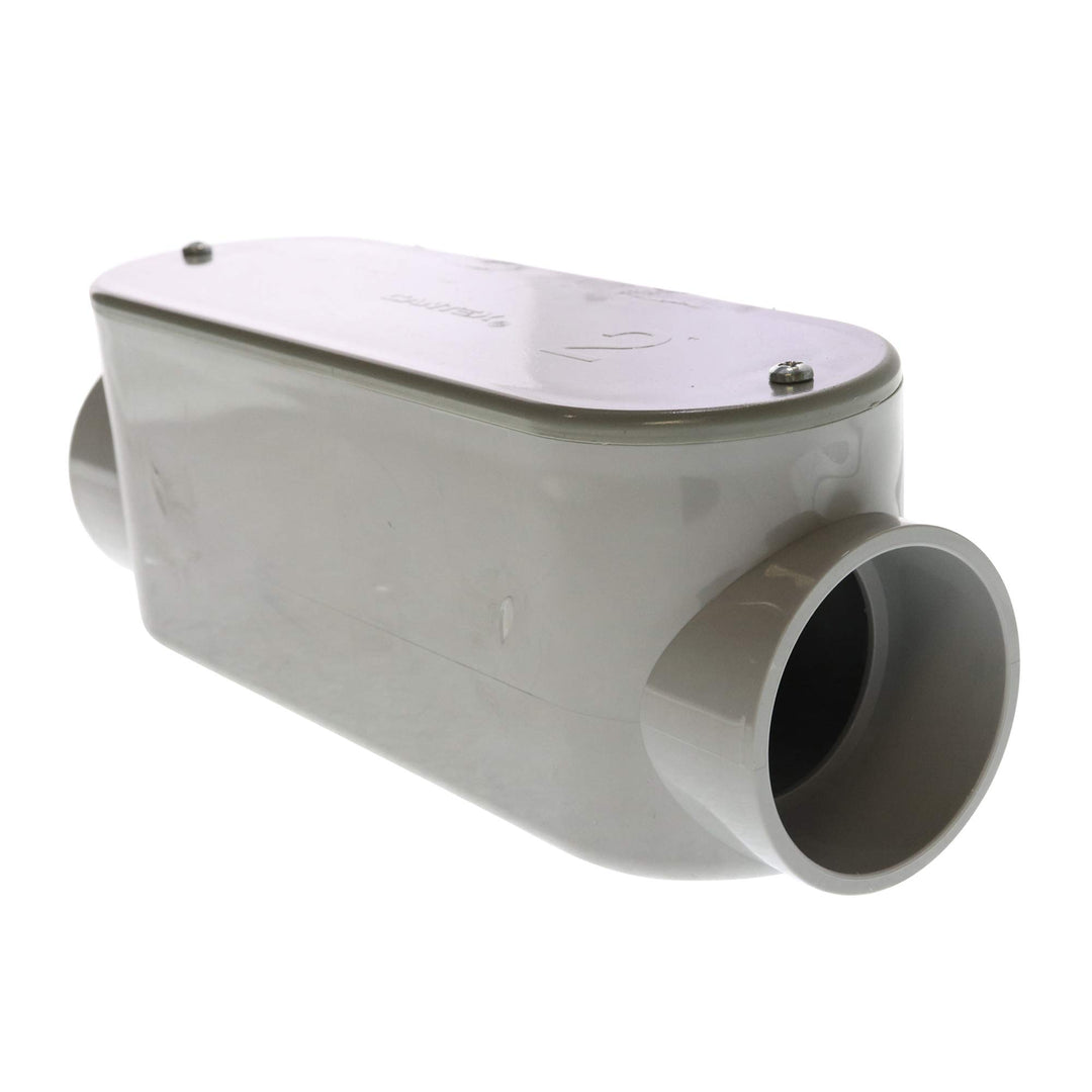 Cantex 5133106 Non-Metallic PVC Type-C Conduit Access Outlet Body 2-Inch - Diamond Home USA