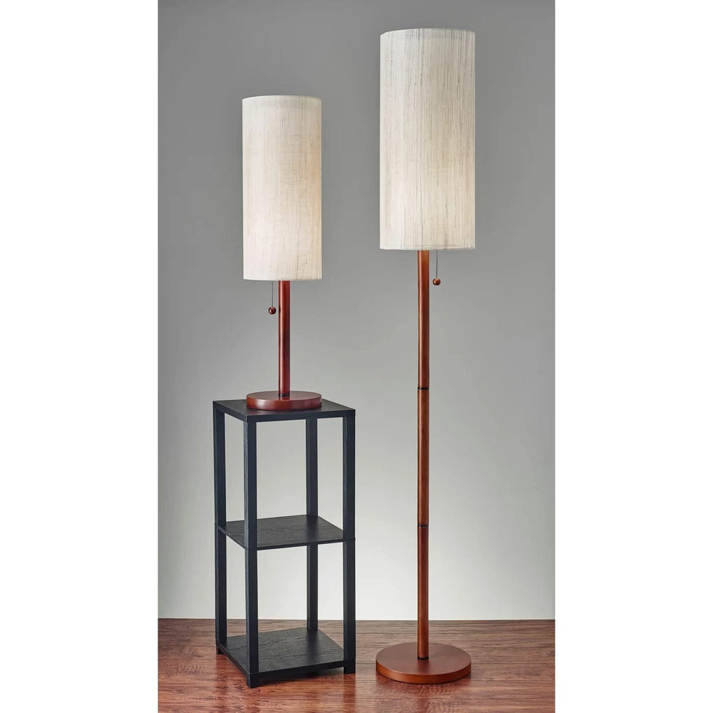 Adesso Home 3338-15 Transtonal One Lght Floor Lamp from Hamptons Collecton - Diamond Home USA