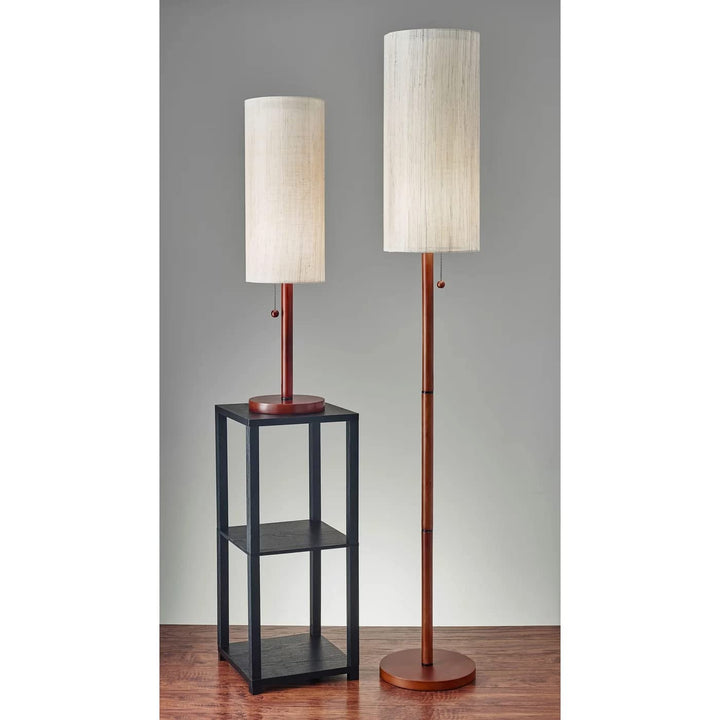 Adesso Home 3338-15 Transtonal One Lght Floor Lamp from Hamptons Collecton - Diamond Home USA