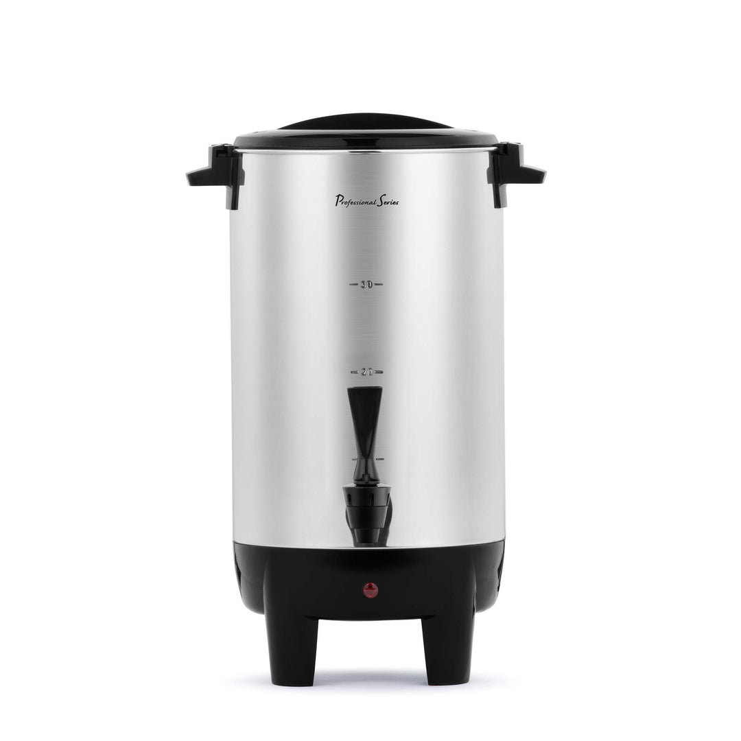 Continental Electric 30-Cup Coffee Urn Stainless Steel Single Wall