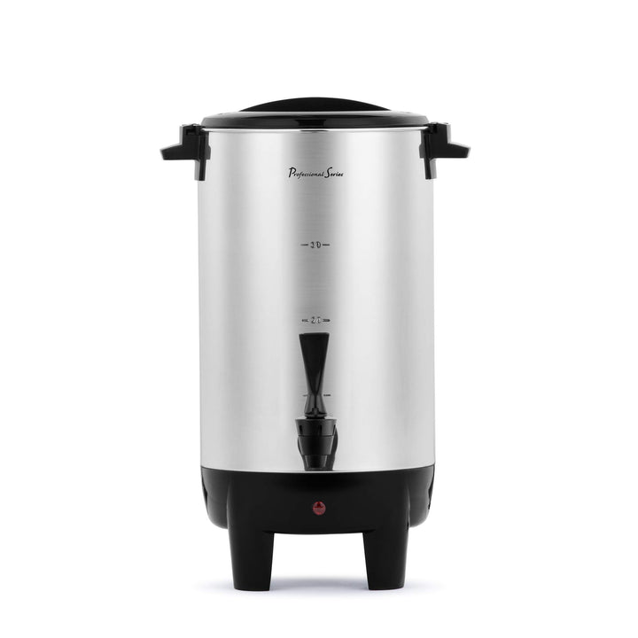 Continental Electric 30-Cup Coffee Urn Stainless Steel Single Wall