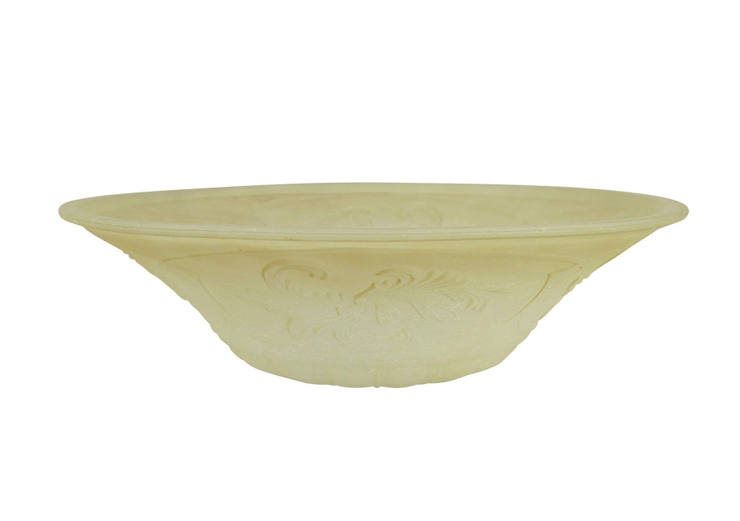 Aspen Creative Amber 23093-01 Transitional Style Replacement Torchiere Glass