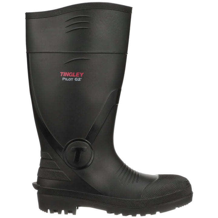 Tingley Pilot G2 31161 Plain Toe Knee Boot Mens 11 / Womens 13 Black
