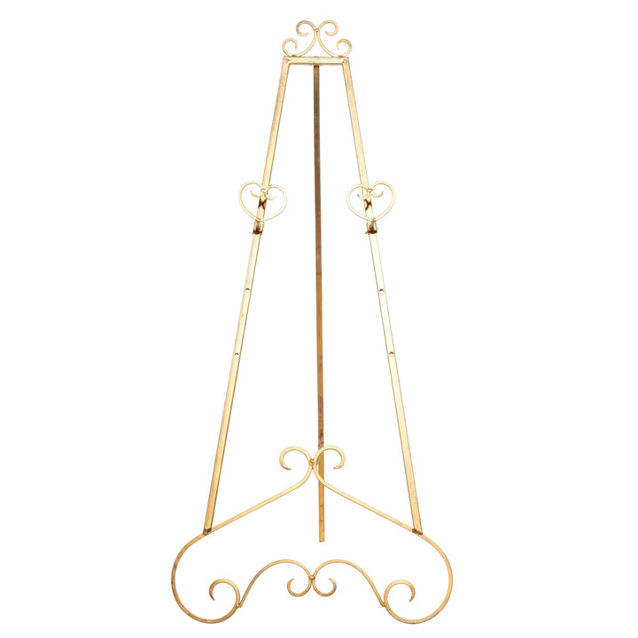 Gold Metal Traditional Easel 48 X 23 24 Iron - Diamond Home USA