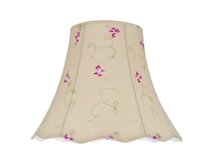 Aspen Creative 34036 Transitional Scallop Bell ape Spider Construction Lamp