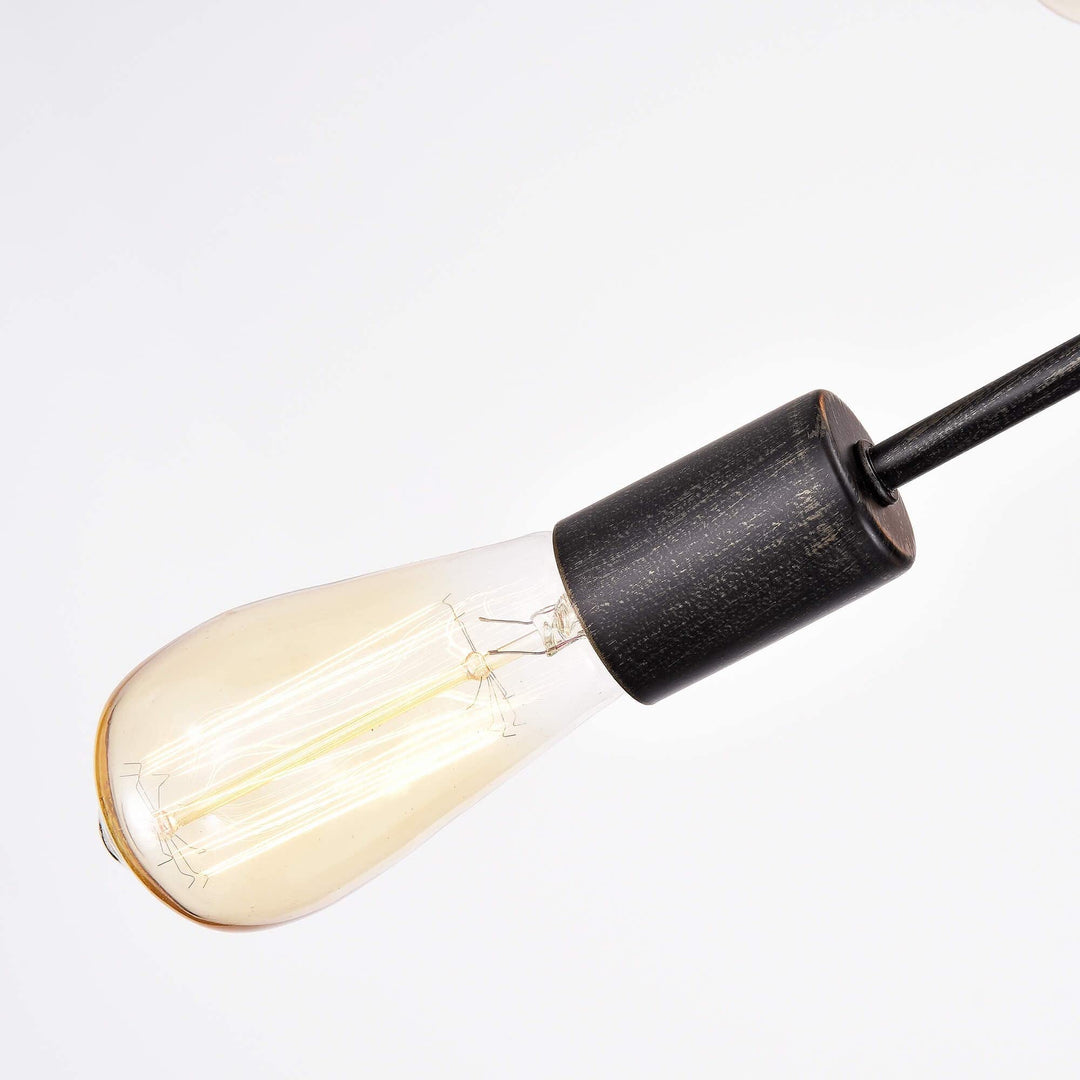 The Lighting Store Lorena Sputnik Antique Black 15-Light Industrial Pendant - Diamond Home USA