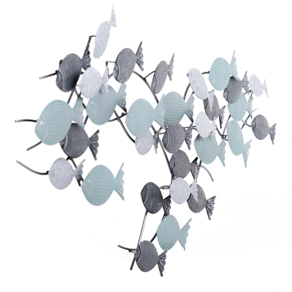 Metal School - 56 Inch Metal Wall Art - Diamond Home USA