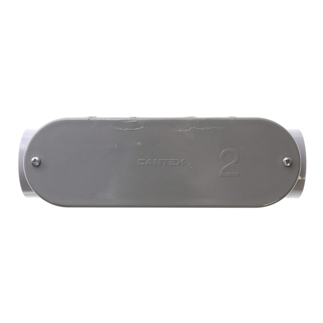 Cantex 5133106 Non-Metallic PVC Type-C Conduit Access Outlet Body 2-Inch