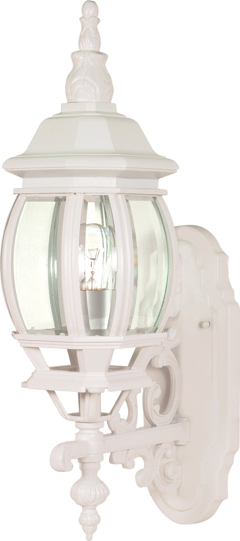Nuvo 60/885 One Light Outdoor Wall Mount Medium White