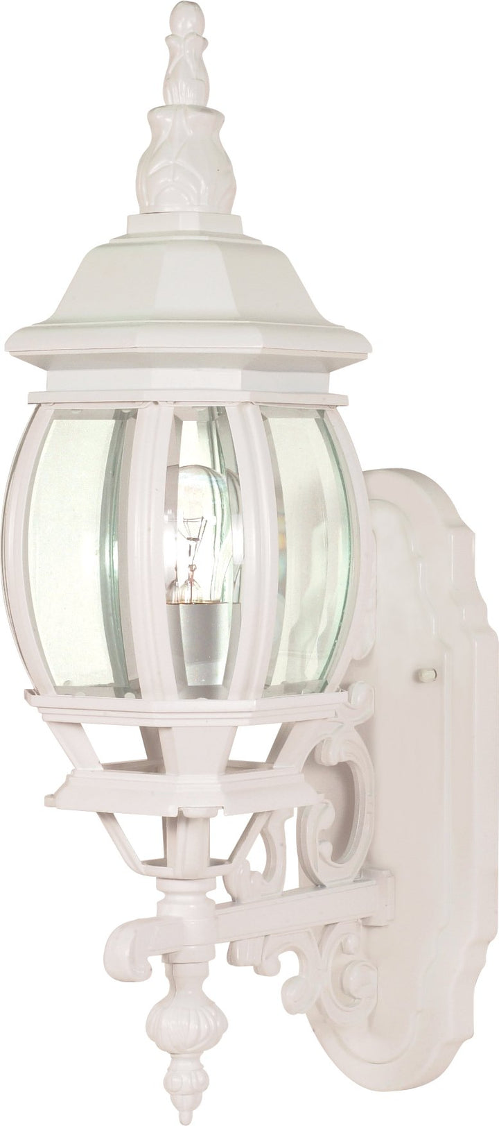 Nuvo 60/885 One Light Outdoor Wall Mount Medium White